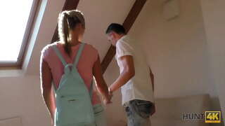 HUNT4K. Hunter mihaona roa ao amin&#039;ny valan-javaboary sy nividy tovovavy mafana vatana