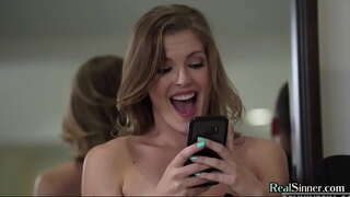 Высокая брюнетка трахнута лучшим мужчиной перед свадьбой