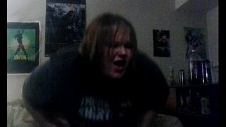 Gotická BBW milf creampie